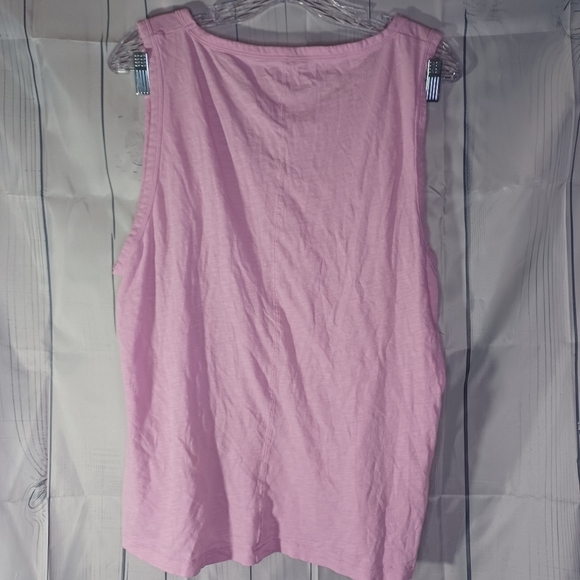 J.Crew 100% cotton pink tank top - Picture 5 of 8